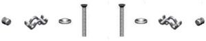 Guo Lento BEVESTIGINGSET VOOR CLOSETZITTING 94164