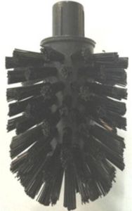 Guo R-line RESERVE CLOSETBORSTEL LOS ZONDER STEEL zwart 61182