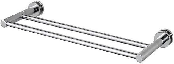 Haceka OUTLET Handdoekhouder voor Radiatoren Adoria 39 8x15 7 cm Verchroomd Messing