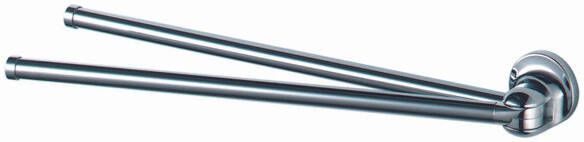 Haceka Aspen Handdoekhouder 43cm draaibaar chroom 1122351