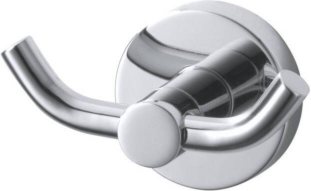 Haceka Kosmos Handdoekhaak rond dubbel chroom 1208540