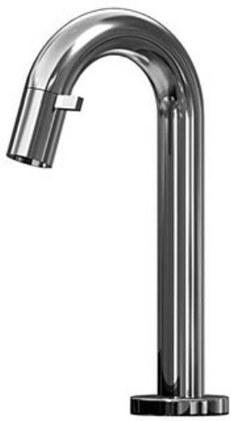 Hansa nova Style toiletkraan 94mm inclusief vaste uitloop chroom 50938101
