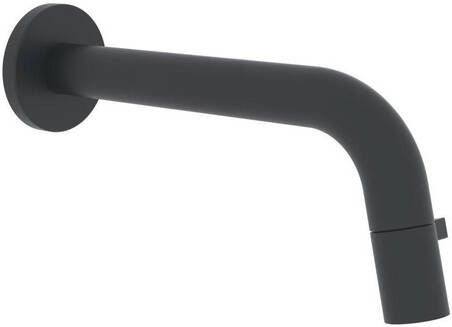 Hansa Nova style fonteinkraan wand 186mm mat zwart 5096810133 - Foto 1