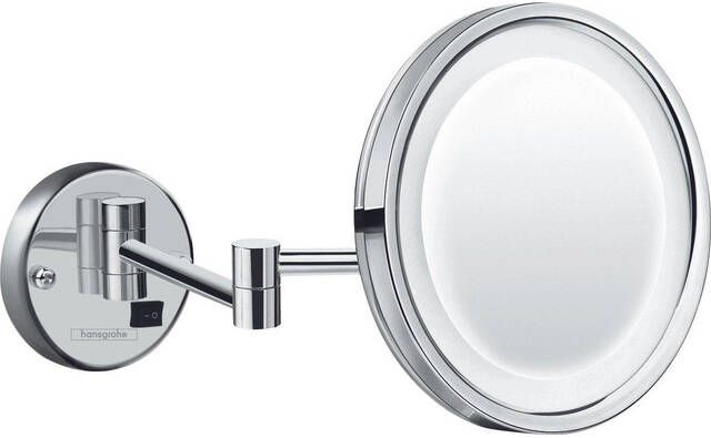 Hansgrohe Logis Universal scheerspiegel met LED-licht chroom