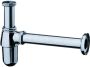 Hansgrohe Universeel bekersifon met muurpijp en roset 1 4 inch Chroom - Thumbnail 1