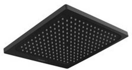 Hansgrohe Crometta hoofddouche 240 1jet ecosmart 24x24cm vierkant mat zwart