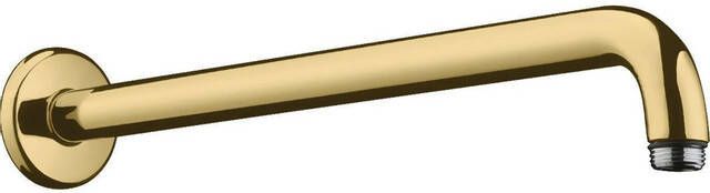 Hansgrohe douchearm 389mm polished gold optic 27413990