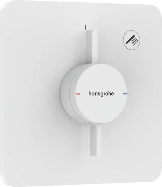 Hansgrohe Duoturn Q inbouwkraan voor 1 functie mat wit 75614700