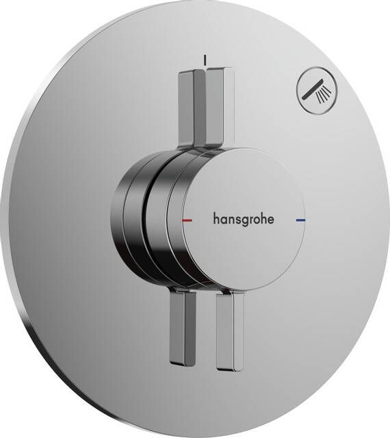 Hansgrohe Duoturn S inbouwkraan voor 1 functie chroom 75618000