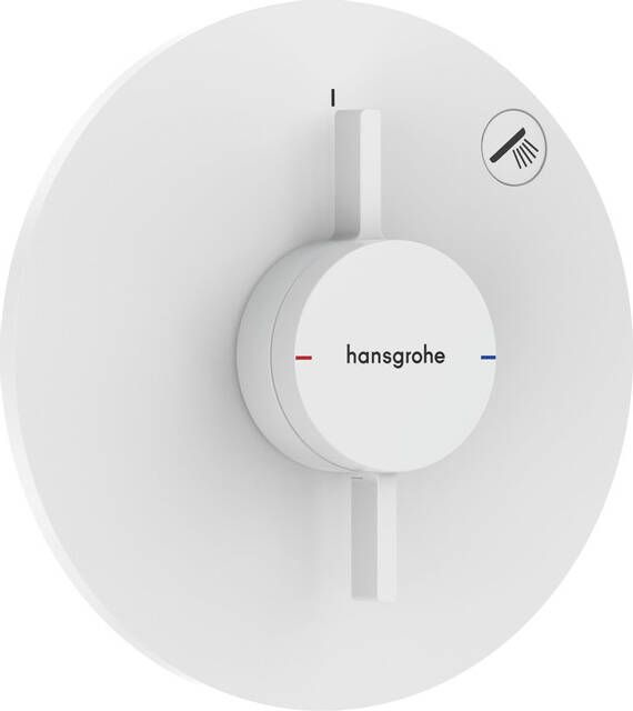 Hansgrohe Duoturn S inbouwkraan voor 1 functie mat wit 75618700
