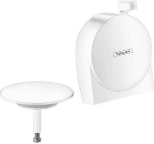 Hansgrohe Exafill S afbouwdeel v. badafvoer- overloop- en vulcombinatie mat wit 58117700