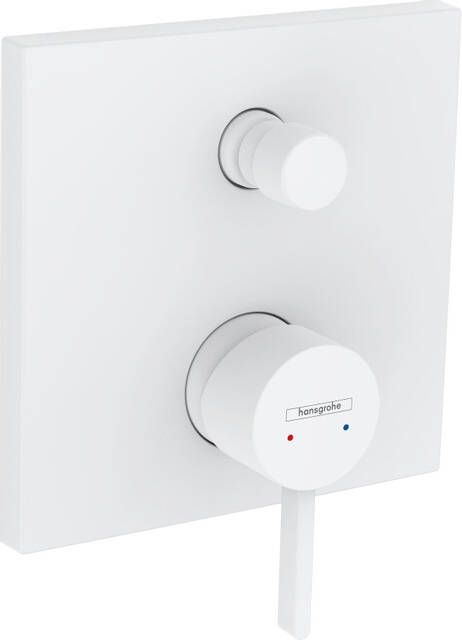 Hansgrohe Afbouwdeel Badmengkraan Inbouw Finoris Eengreeps Met Zekerheidscombinatie Mat Wit