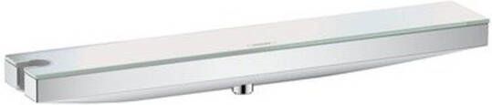 Hansgrohe Fixfit Porter 500 muuraansluiting m. planchet met douchehouder links 50.2x8.2cm chroom 26843000