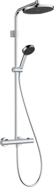 Hansgrohe Activera S Showerpipe 240 1jet EcoSmart met Ecostat Fine Varia chroom 28078000