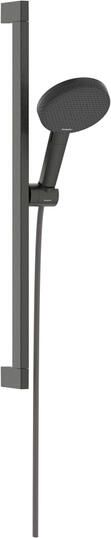 Hansgrohe Raindance alive 125 3 jet EcoSmart doucheset 65cm Brushed Black Chrome (antraciet) 24600340