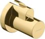 Hansgrohe huls voor hoekstopkraan polished gold optic polished gold optic - Thumbnail 1