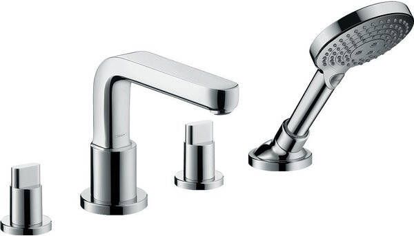 Hansgrohe Metris S afbouwdeel voor 4 gats badrandkraan chroom 31446000