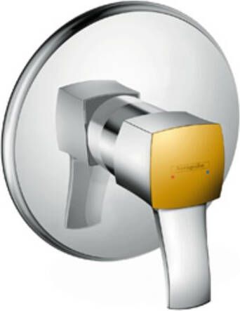 Hansgrohe Metropol Classic afbouwdeel voor inbouw douchekraan chroom verguld 31365090