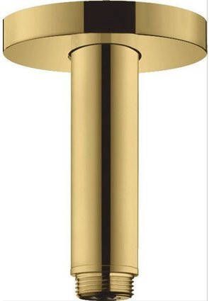 Hansgrohe douche-arm plafondbevestiging S G 1 2"x10 cm gepolijst goud