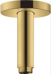 Hansgrohe plafondbevestiging S G 1 2x10cm polished gold 27393990