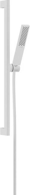 Hansgrohe Pulsify E doucheset 100 1jet EcoSmart+ met glijstang 65 cm mat wit