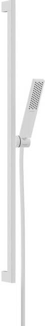 Hansgrohe Pulsify E doucheset 100 1jet EcoSmart+ met glijstang 90 cm mat wit