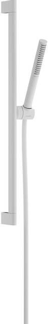 Hansgrohe Pulsify S doucheset 100 1jet EcoSmart+ met glijstang 65 cm mat wit