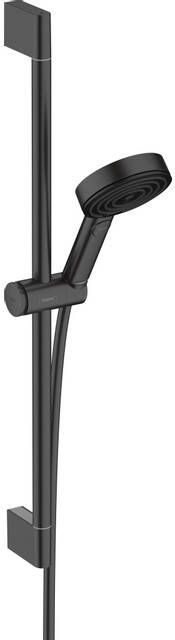 Hansgrohe Pulsify Select S glijstangset met handdouche schuifstuk glijstang en doucheslang 65 cm mat zwart - Foto 1
