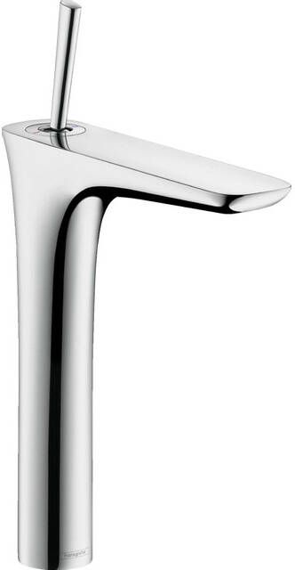 Hansgrohe PuraVida wastafelkraan verhoogd met push open garnituur chroom 15072000