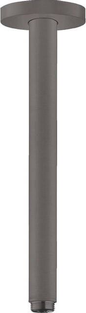 Hansgrohe Raindance e douchearm plafond 30cm brushed black chrome 27389340