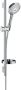 Hansgrohe Raindance Select S doucheset 120 3jet PowderRain met Unica&apos;S Puro glijstang 65 cm chroom - Thumbnail 1