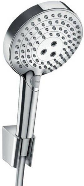 HANS GROHE Hansgrohe Raindance Select S PowderRain Handdouche badset 120mm douchekop 3jet 1600mm doucheslang met douchehouder chroom