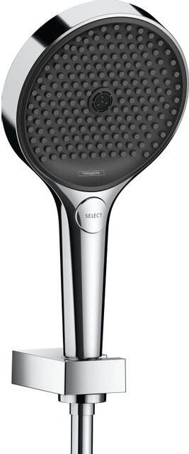 Hansgrohe Rainfinity badset m. PowderRain 130 3jet handdouche met wandhouder met doucheslang 160cm chroom 26851000