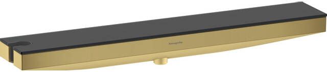 Hansgrohe Rainfinity muuraansluiting Porter 500 met douchehouder en planchet L Polished Gold Optic