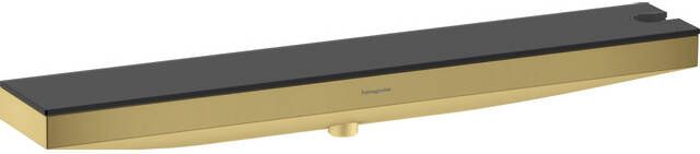 Hansgrohe Rainfinity muuraansluiting porter 500 met douchehouder en planchet R Polished Gold Optic