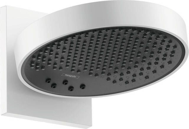 Hansgrohe Rainfinity PowderRain hoofddouche 250 3jet met douchearm 10-30° verticaal kantelbaar Ø25cm mat wit 26232700