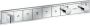Hansgrohe RainSelect afbouwdeel voor inbouw douchekraan thermostatisch voor 5 functies 66.9x90cm chroom 15384000 - Thumbnail 1