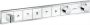 Hansgrohe RainSelect afbouwdeel v. inbouw douchekraan thermostatisch m. douchehouder v. 5 functies 66.9x90cm wit chroom - Thumbnail 1