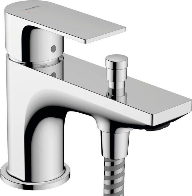Hansgrohe Rebris E ééngreeps bad- en douchemengkraan Monotrou met 2 doorstroomhoeveelheden chroom
