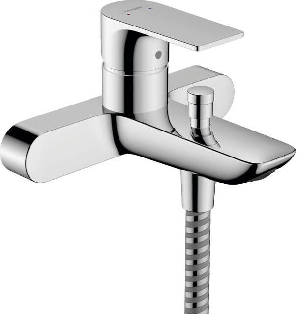 Hansgrohe Rebris E ééngreeps badmengkraan opbouw met hartafstand 15.3 cm chroom