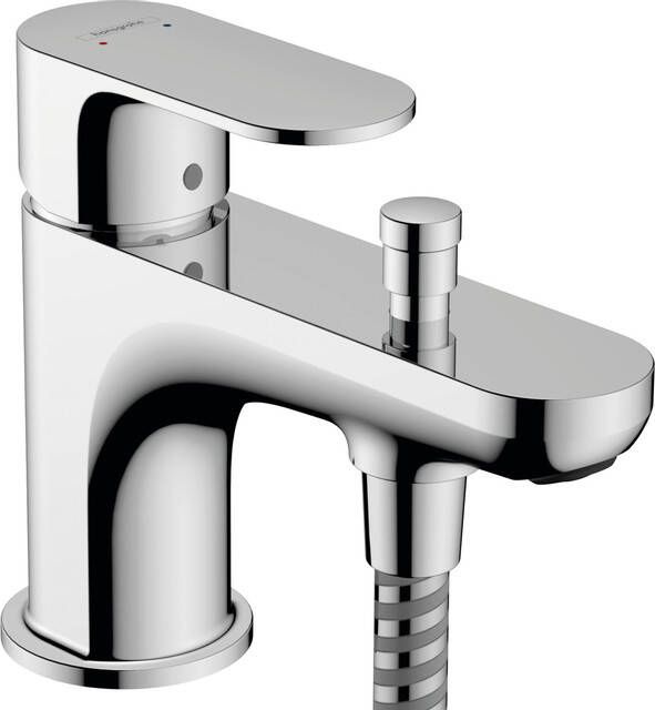 Hansgrohe Rebris S ééngreeps bad- en douchemengkraan Monotrou met 2 doorstroomhoeveelheden chroom
