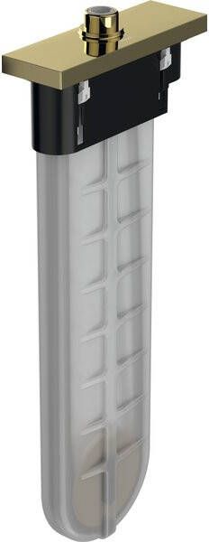 Hansgrohe sBox afbouwdeel rechthoekig incl. slangbox doucheslang en rozet m. 1 functie t.b.v. bad- of tegelrand polished gold 28010990