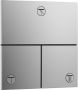 Hansgrohe ShowerSelect Comfort E stopkraan inbouw voor 3 functies chroom - Thumbnail 1