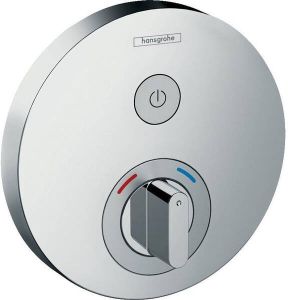 Hansgrohe ShowerSelect S inbouwmengkraan afbouwdeel chroom. glans toepassing douchemengkraan oppervlaktebehandeling afbouwdeel gepolijst