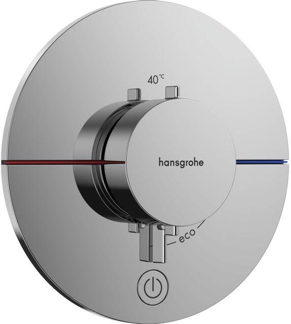 Hansgrohe ShowerSelect Comfort S thermostaat inbouw voor 1 functie en extra uitgang chroom