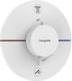 Hansgrohe ShowerSelect Comfort S thermostaat inbouw voor 2 functies met geïntergreerde zekerheidscombinatie volgens EN1717 mat wit - Thumbnail 1