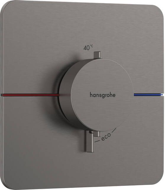 Hansgrohe Showerselect thermostaat inbouw brushed black chrome 15588340