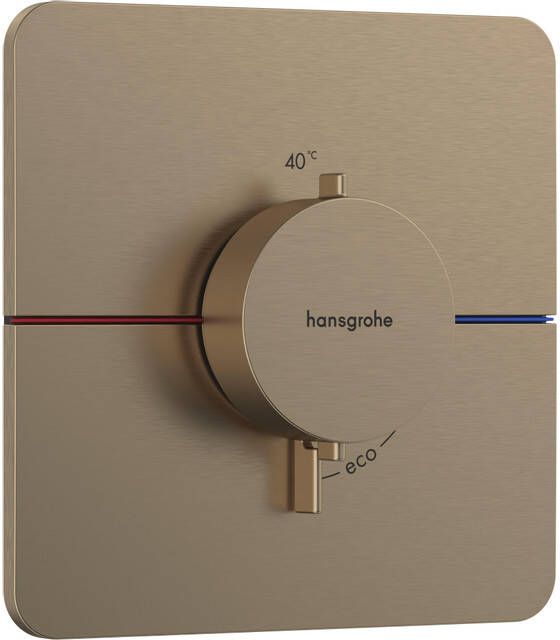 Hansgrohe ShowerSelect Comfort Q thermostaat inbouw Brushed Bronze