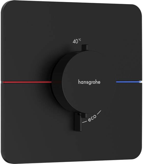 Hansgrohe ShowerSelect Comfort Q thermostaat inbouw mat zwart