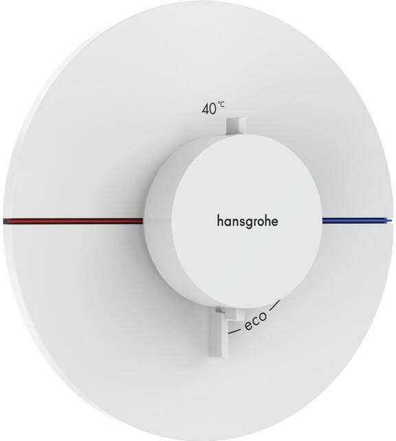 Hansgrohe ShowerSelect Comfort S thermostaat inbouw mat wit - Foto 1
